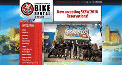 Desktop Screenshot of bartonspringsbikerental.com