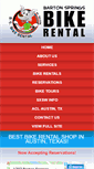 Mobile Screenshot of bartonspringsbikerental.com