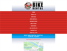 Tablet Screenshot of bartonspringsbikerental.com